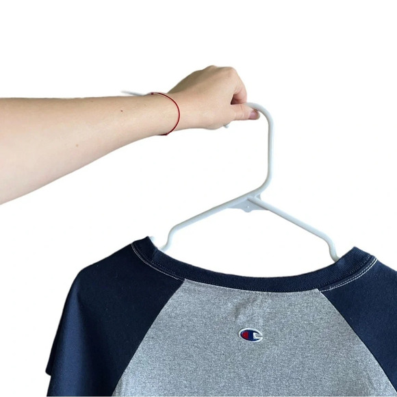 CHAMPION Men's Cotton Jersey Raglan Cap-Sleeve T-Shirt Size XL - Picture 6 of 12